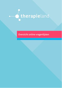 Overzicht vragenlijsten Therapieland 2023